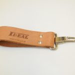 Ideal reel leather clip