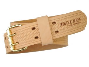Ideal reel leather belt